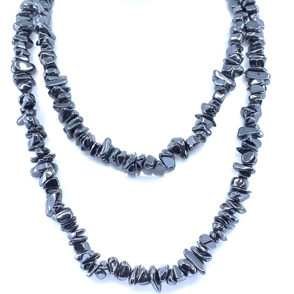 Hematite Gemstone Fashion Design Necklace